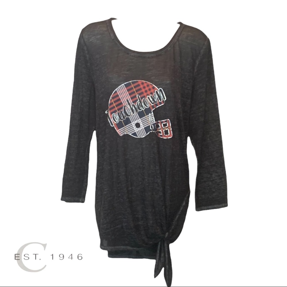 Est. 1946 Touchdown 3/4 Sleeve Tee Shirt